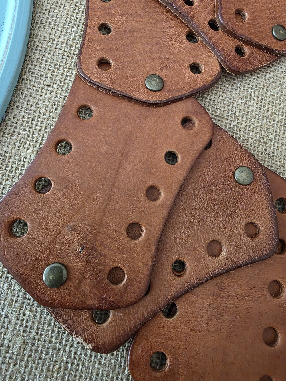 Gail Labelle Vintage Leather Belt 1970s–1990s - Picture 12 of 16